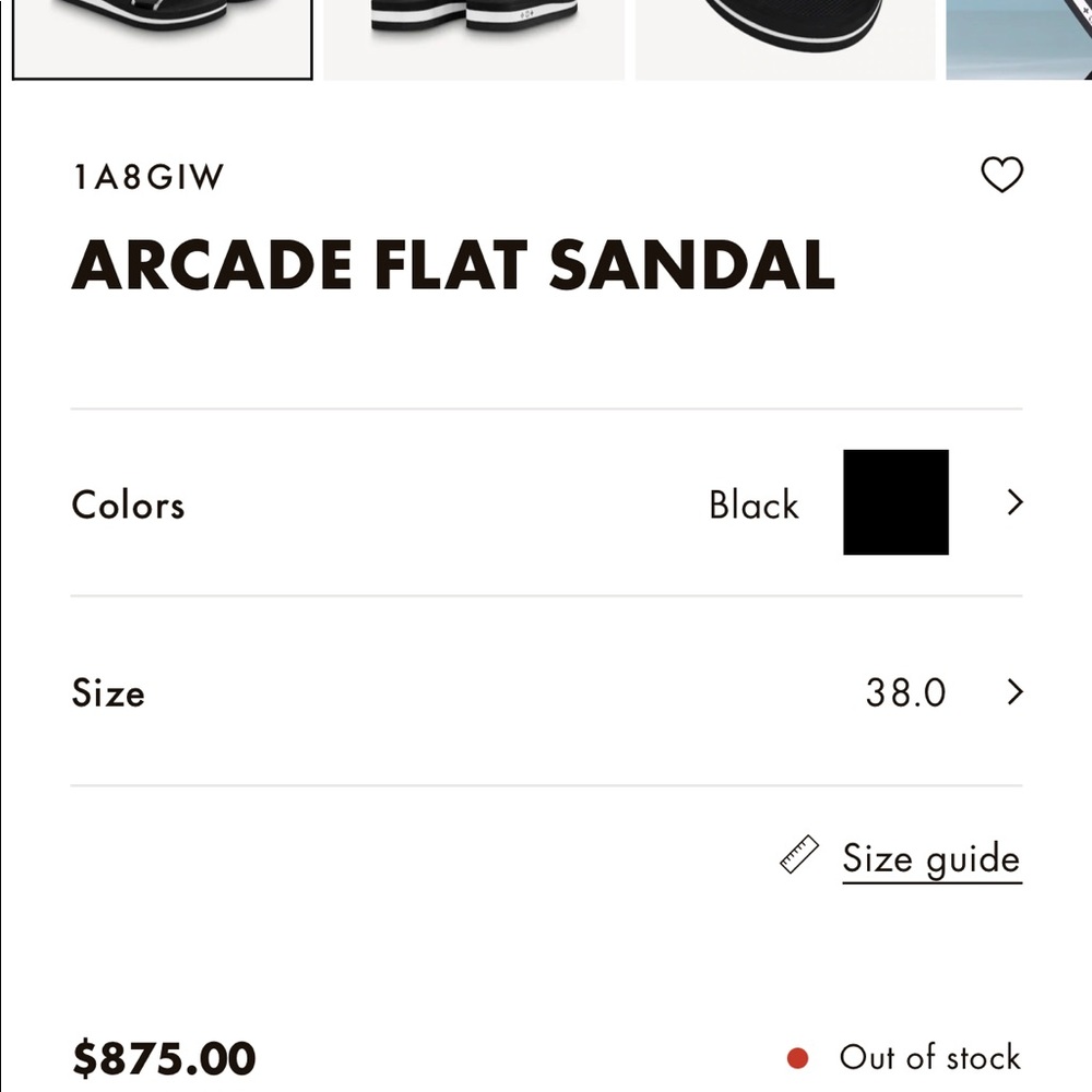 LV ARCADE SANDALS